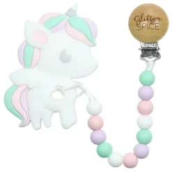 Glitter and Spice Silicone Teethers><noscript><img width=