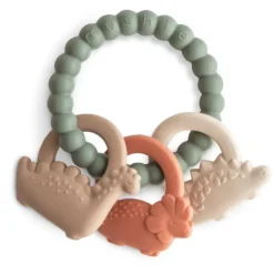 Mushie Silicone Teethers>Silicone Teething Ring