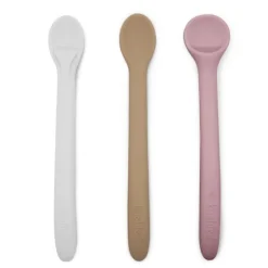 Kushies Tableware>SiliStages 3 Pack Spoon Set