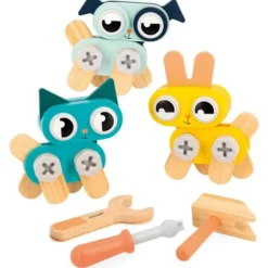 Janod Building Toys>Small DIY Animals Brico'Kids