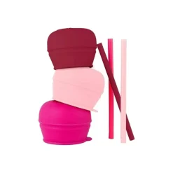 Boon Tableware>Snug Straw Lids - 3 Pack