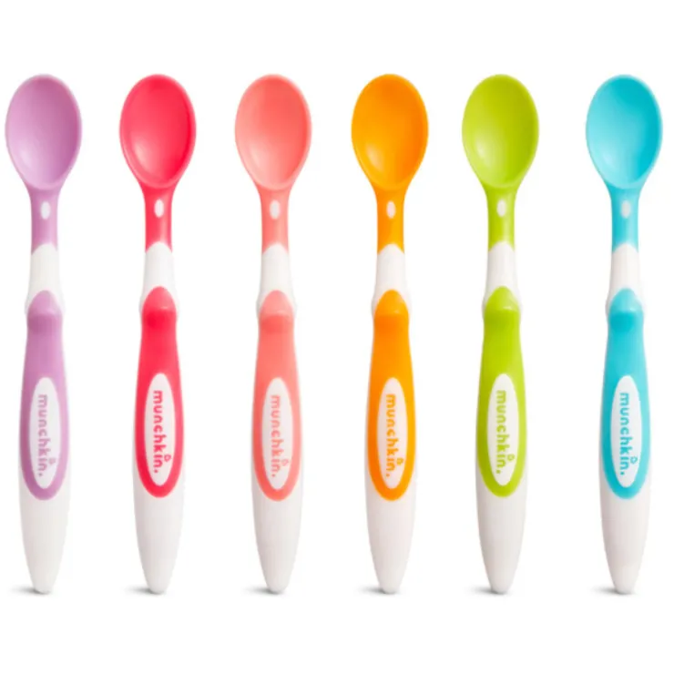 Munchkin Tableware>Soft Tip Infant Spoons - 6 Pack