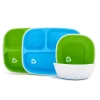 Munchkin Tableware>Splash Dining Set - Blue/Green - 4pk