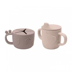Done by Deer Tableware>Spout and Snack Cup Set