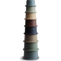 Mushie Sensory Toys>Stacking Cups Toy