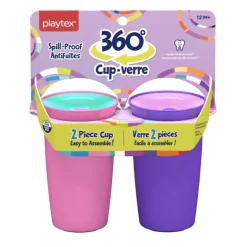 Playtex Tableware>Stage 2 360º Spoutless Cup - 2 Pack