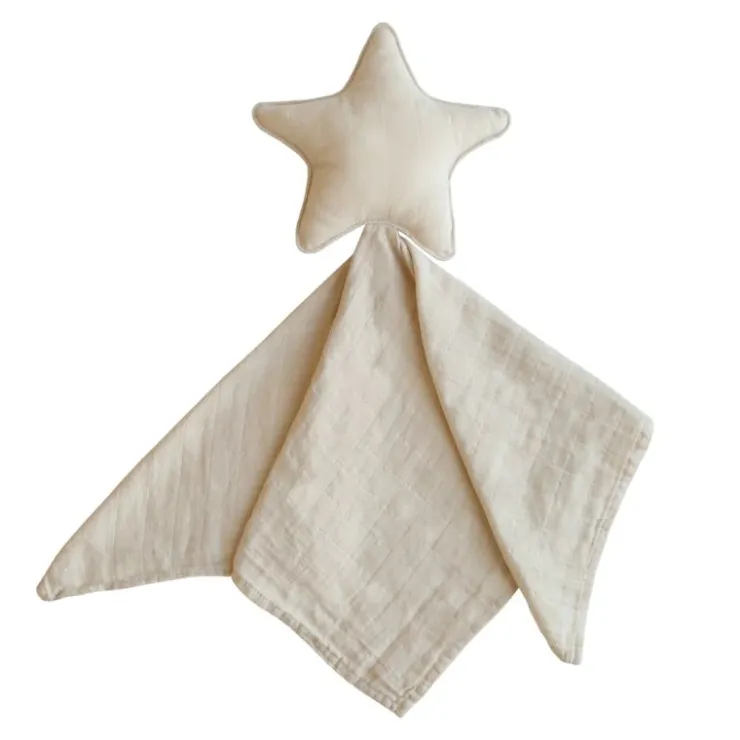 Mushie Plush Toys>Star Lovey Blanket