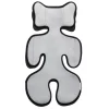 Hamilton Stroller Inserts|Stroller Accessories>Stroller Seat Liner - Light Grey