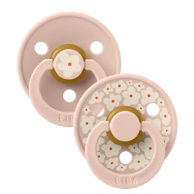 BIBS Pacifiers|Pacifier Sets>Studio Collection Natural Rubber Pacifier - 2 Pack