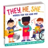Mudpuppy Books|Books>They, He, She: Words for You and Me Board Book