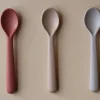 Cink Tableware>Toddler Spoons - 3 pack - Fog/Rye/Brick