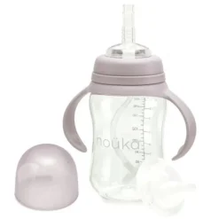 noüka Tableware>Transitional Sippy/Weighted Straw Cup - 8oz