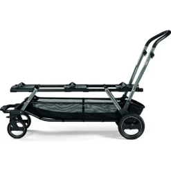 Peg Perego Stroller Parts|Stroller Accessories>Triplette Piroet Chassis - Charcoal