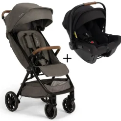 Nuna Lightweight & Travel Strollers>TRVL LX Compact Stroller + PIPA Urbn Car Seat Bundle
