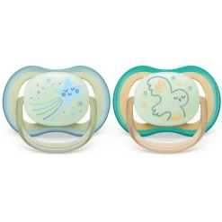 Philips Pacifiers|Pacifier Sets>Ultra Air Nighttime Pacifier