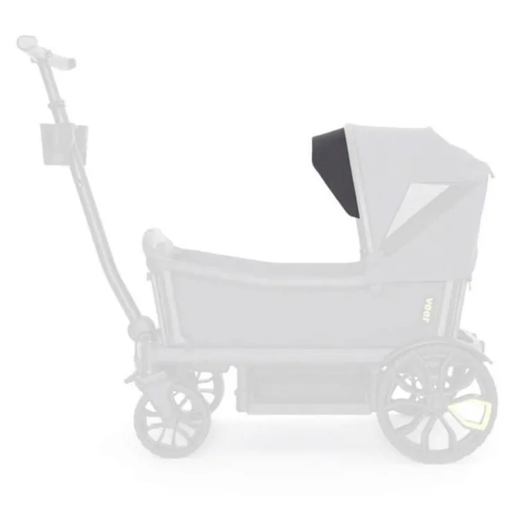 Veer Wagons|Wagon Accessories>Visor for Retractable Canopy - Grey