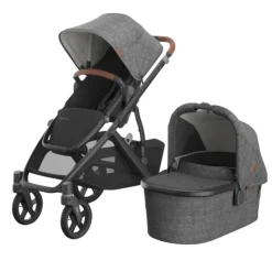 UPPAbaby Full Size Strollers|Stroller Accessories>Vista V3 Stroller + Bassinet Bundle