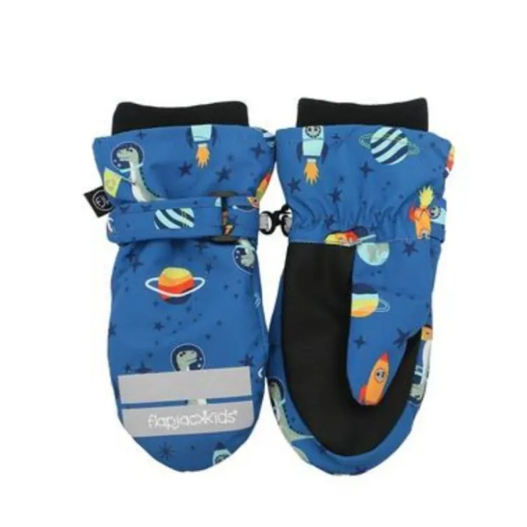 FlapJackKids Hats>Water Repellent Ski Mittens