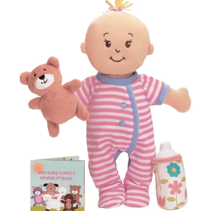 Manhattan Toys Dolls>Wee Baby Stella Sleepy Time Doll