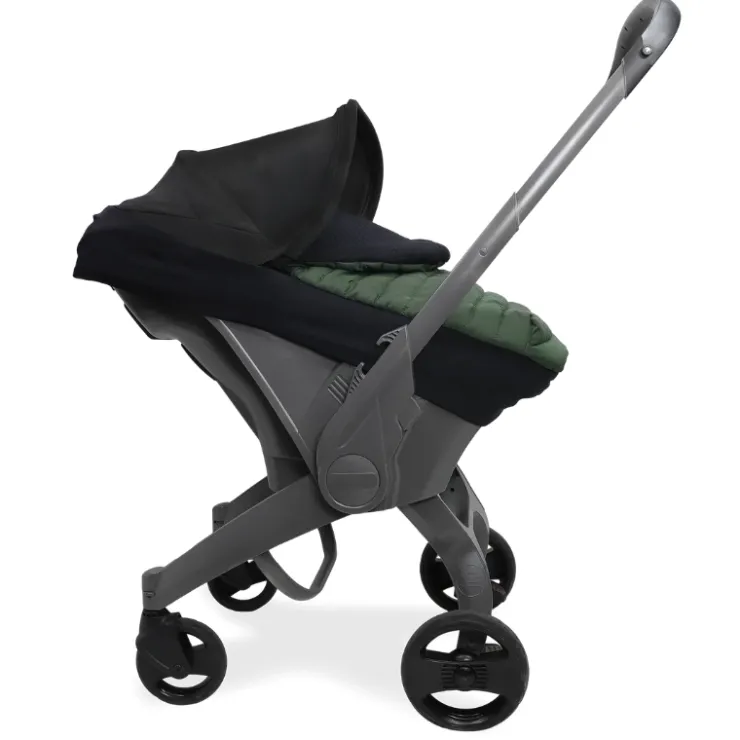 Little Unicorn Car Seat Covers>Winter Car Seat Cover Black