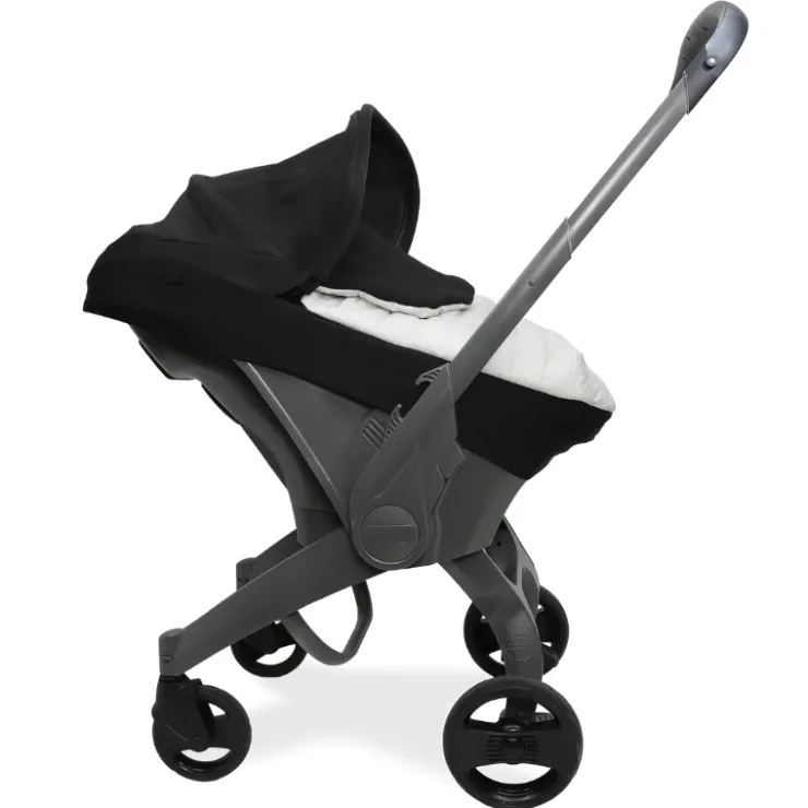 Little Unicorn Car Seat Covers>Winter Car Seat Cover Black